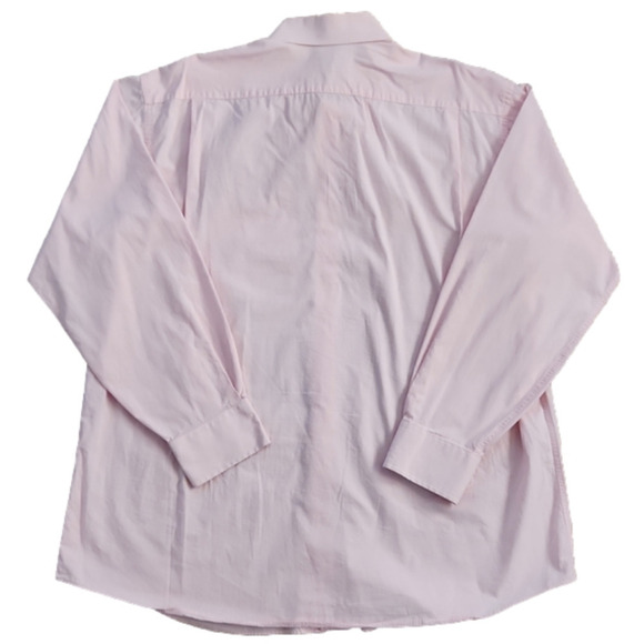 3/$20 Tommy Hilfiger Ithaca Pink Square Print Button-Up Shirt - Picture 3 of 9